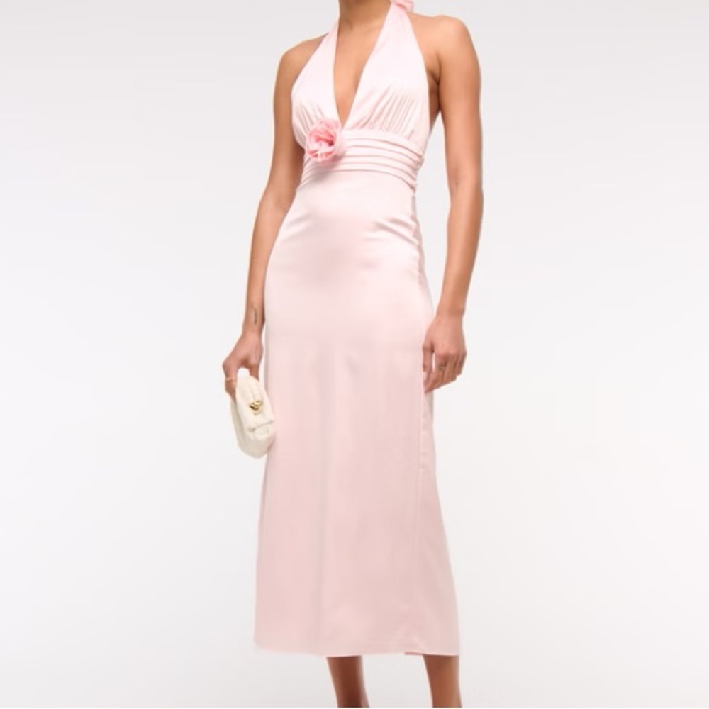 NWOT Rosette Midi Dress